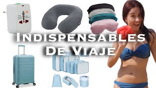 Productos de viaje indispensables (disponibles en Amazon) • Alhelí