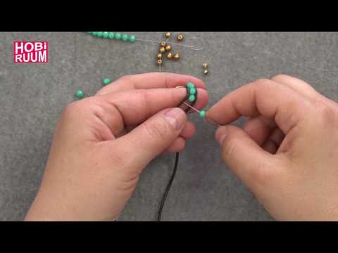 Wrap İp Bileklik Yapımı | Beaded Wrap Bracelet Tutorial #DIY #kendinyap