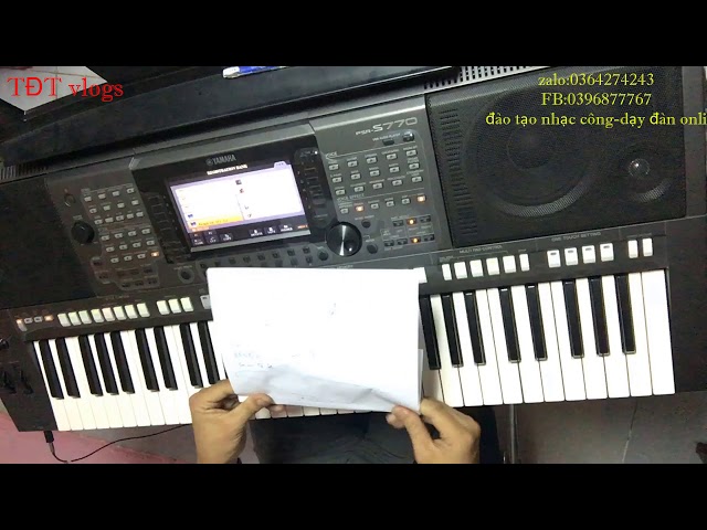 hướng dẫn intro organ phượng buồn dễ học |TĐT vlogs| thích khám phá vlogs class=