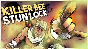 KILLER BEE STUN LOCK / COMBO CANCEL TRICK! | Naruto Storm 4