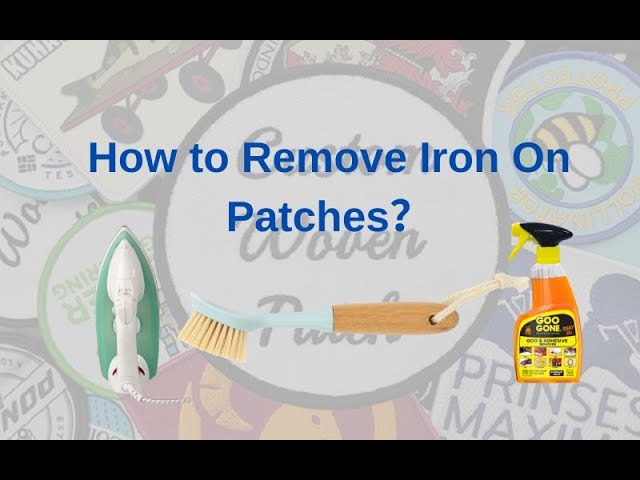 6 Ways to Remove Iron On Patches With Ease –