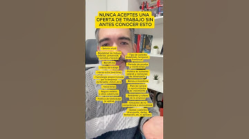 🚨 No aceptes una oferta de trabajo sin antes aclarar todo. 🚨#shorts #trabajo