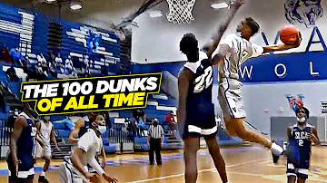 Top 100 Most DISRESPECTFUL DUNKS OF ALL TIME!!