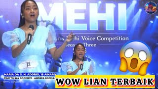 MARIA DA G. N. ADORIO: TIME TO SAY GOODBYE. LIAN LEVEL INTERNATIONAL. PARABÉNS 