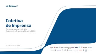 Coletiva de Imprensa Anfavea - 06 de fevereiro de 2026