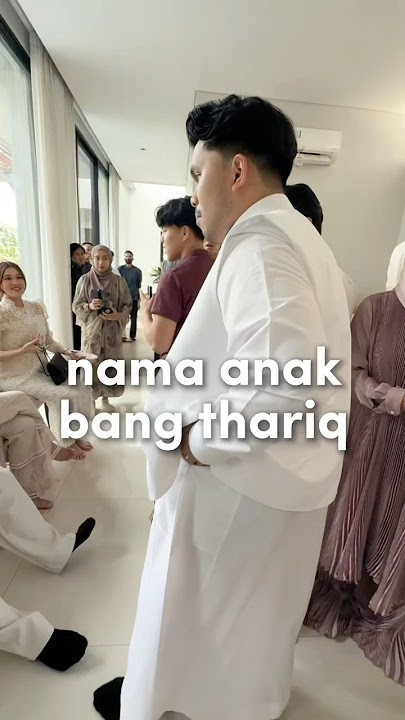 Tebak nama anak bang @ThariqHalilintar , siapa kira2 ya?