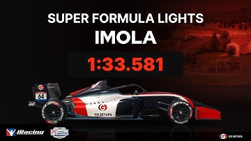 iRacing | Super Formula Lights - Imola - Formula C - 2025 S4 Week 12 | Hotlap