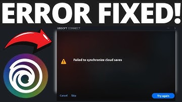 How to Fix Ubisoft Connection Failed to Synchronize Cloud Save