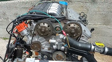 Alfa Romeo  Busso 12 valve v6 first start after rebuild
