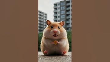 🐹🎤 Tiny Hamster Sings "APT"! 🏙️✨