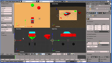Blender 2.6 Tutorial - Making a Drive Around Collecting Game Part 2 Sound Effects and Spinning