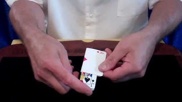 Turn HALF a Card Inside Out - Card Warp Magic Trick