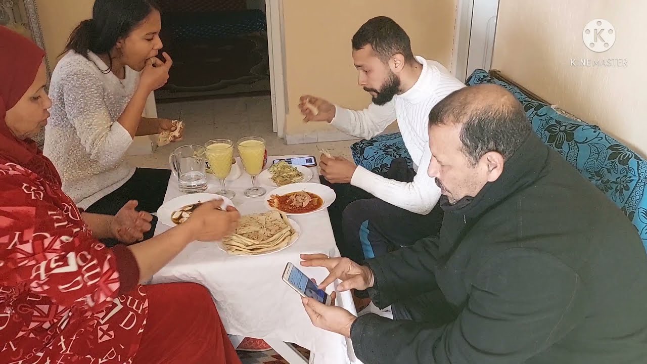 اول مرة نتلمو في فطور الصباح  العائلة الكل / ملاوي بطريقة مفصلة