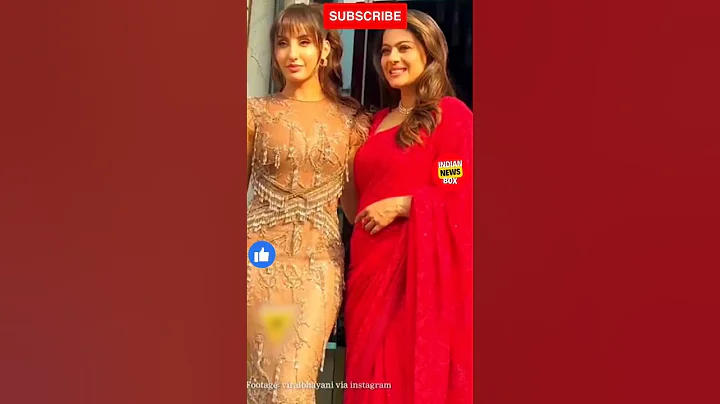 jhalak dikhhla jaa 10: नोरा फतेही के साथ रेड साड़ी में दिखीं काजोल #bollywood #norafatehi #kajol