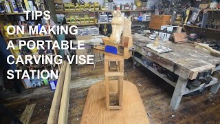 How to tips on building a take down carving station with shop made wooden vise. by Kenneth Paul Woodworking 996 views 3 years ago 6 minutes, 5 seconds