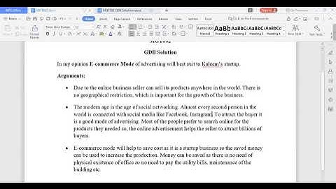 MGT602 GDB Solution Spring 2021 due date 03 june 21