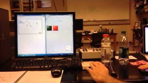 LabVIEW proximity sensor proof of operation