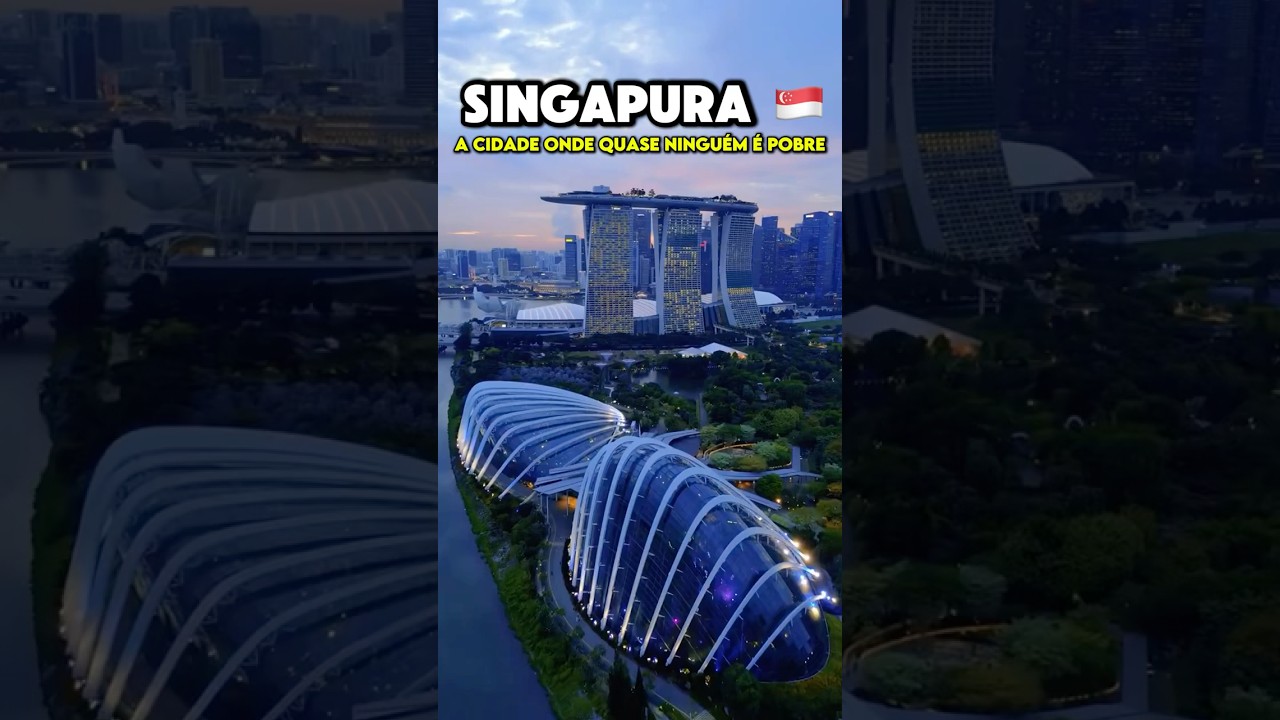 SINGAPURA: Como Essa Cidade Eliminou a Pobreza e Virou um Modelo Mundial! 🇸🇬✨