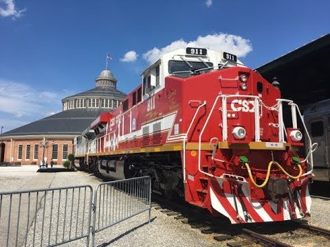 CSX First Responders and Veterans Locomotives Visit Baltimore! (with ...
