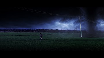 Tornado vfx create with after effects and houdini