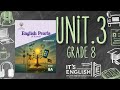 كلمات معاني الصف الثامن الوحدة الثالثة منهاج الكويت الجديد