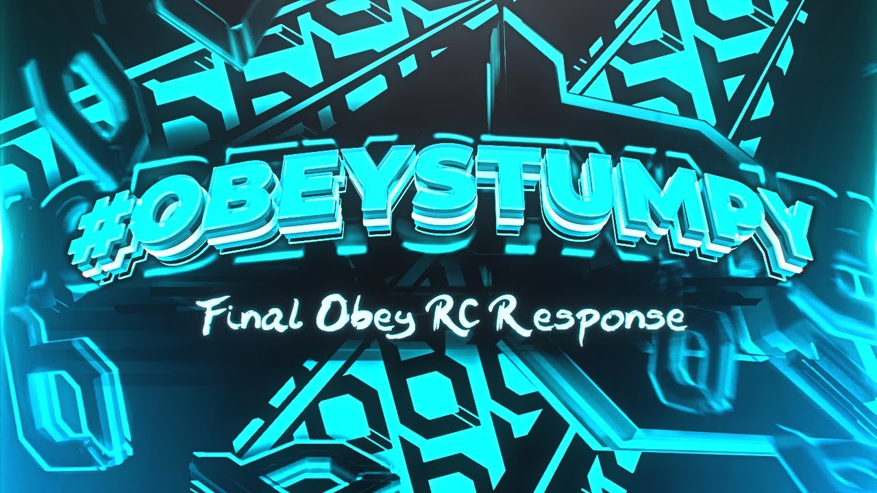 My Final #ObeyRC Response... #YouShallObey
