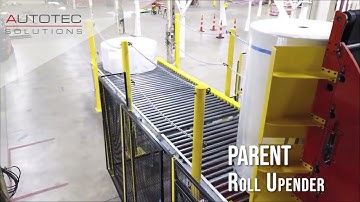 Parent Roll Upender | Roll Handling Experts | Autotec Solutions | Toledo, Ohio | www.autotecinc.com