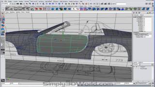 Maya Automotive Tutorial 11