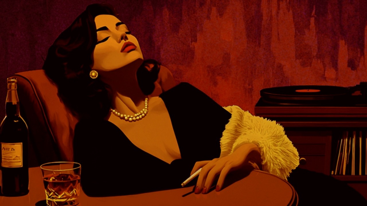 the night spins slow. – 1940s Noir Jazz for Deep Relaxation & Quiet Nights
