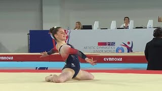 Abigail Martin AA 2023 Junior World Championships All Around Final