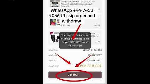 How to skip combo order tasks and withdraw money from Lengnue.com Yxach.com Bdzdsm.com Tongyow.com