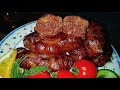 ГРЕЧАНИКИ ИЗ ПЕЧЕНИ И ГРЕЧКИ В ЖИРОВОЙ СЕТКЕ/УКРАИНСКАЯ КУХНЯ