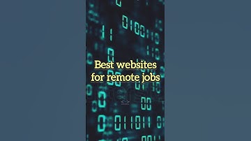 Best websites for remote jobs