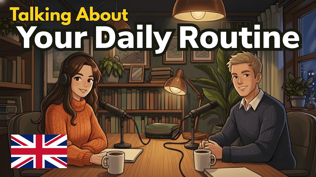 How to Talk About Your Daily Routine in English | English Conversation ...