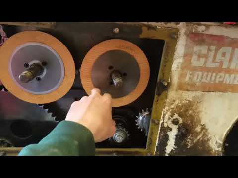 Bobcat M-610 Part 6.  Steering clutch installation