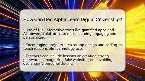 How Can Gen Alpha Learn Digital Citizenship? - Gen Alpha Adventures