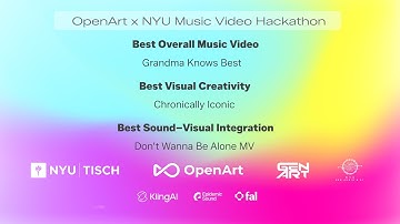 OpenArt x NYU Music Video Hachathon Winner Reel