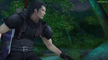 Crisis Core Final Fantasy VII | PPSSPP test with HD UI Mod | 60fps