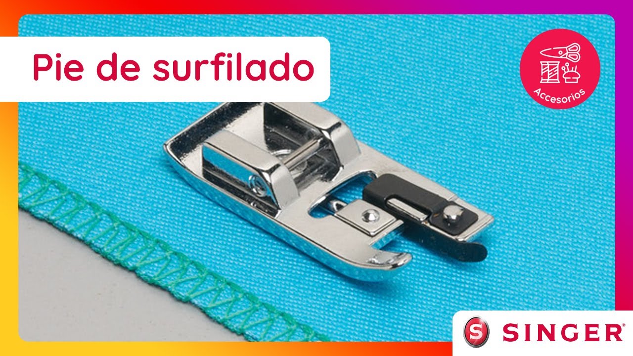 Prensatela De Surfilado O Falso Overlock P/ Máquina De Coser