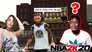 This 2k CRAZY GIRL Wants me to BREAK-UP WITH ASIA for HER! NBA 2K20