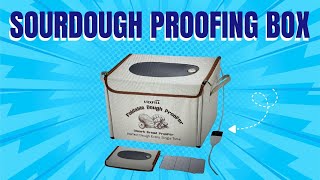 Folding Bread Proofing Box with Temp Control & 48H Timer XL