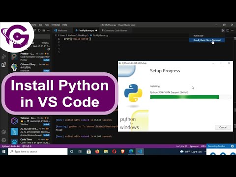 Python for Visual Studio Code | Setup Python in Visual Studio Code on Windows 10