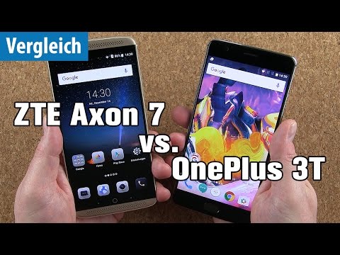 Konkurrenzlos günstig: ZTE Axon 7 vs. OnePlus 3T - Vergleichs-Test von Mobiwatch