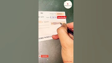 7.5 lakh cheque #cheque #motivation #paycheque #chequebook #blankcheque #money #viral