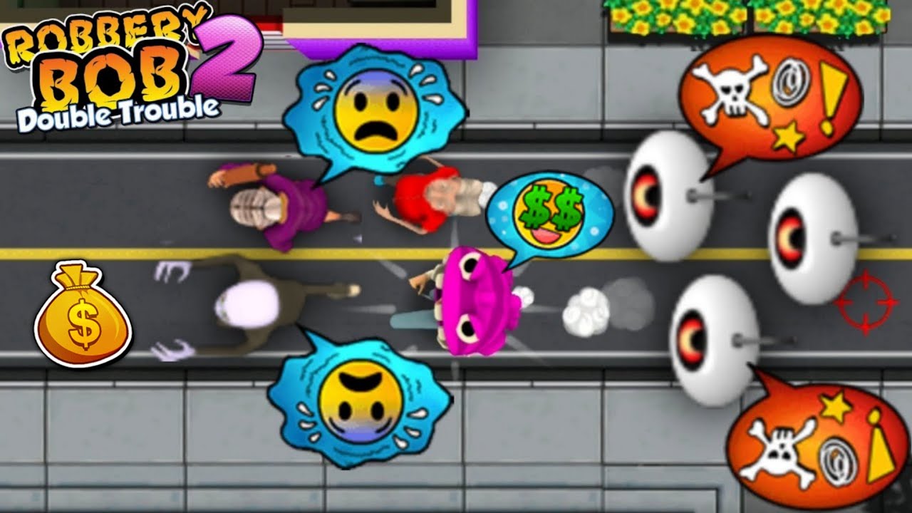 Robbery Bob - Use Super Hag, Alien, Chompzilla vs All Police Ep 74