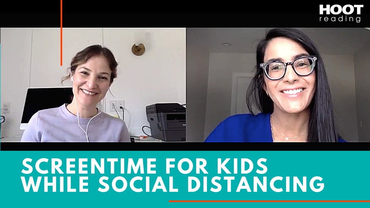 Screentime For Kids While Social Distancing | Hoot Reading