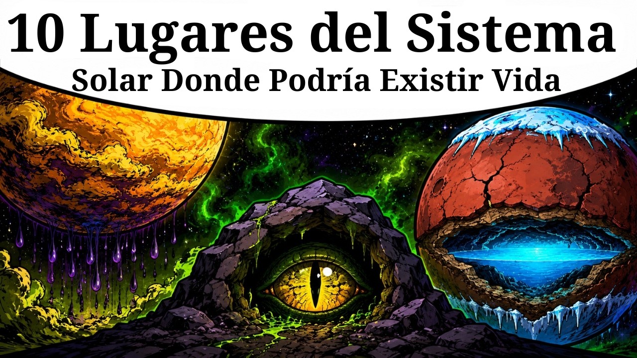 10 Lugares del Sistema Solar Que Podrían Ocultar Vida