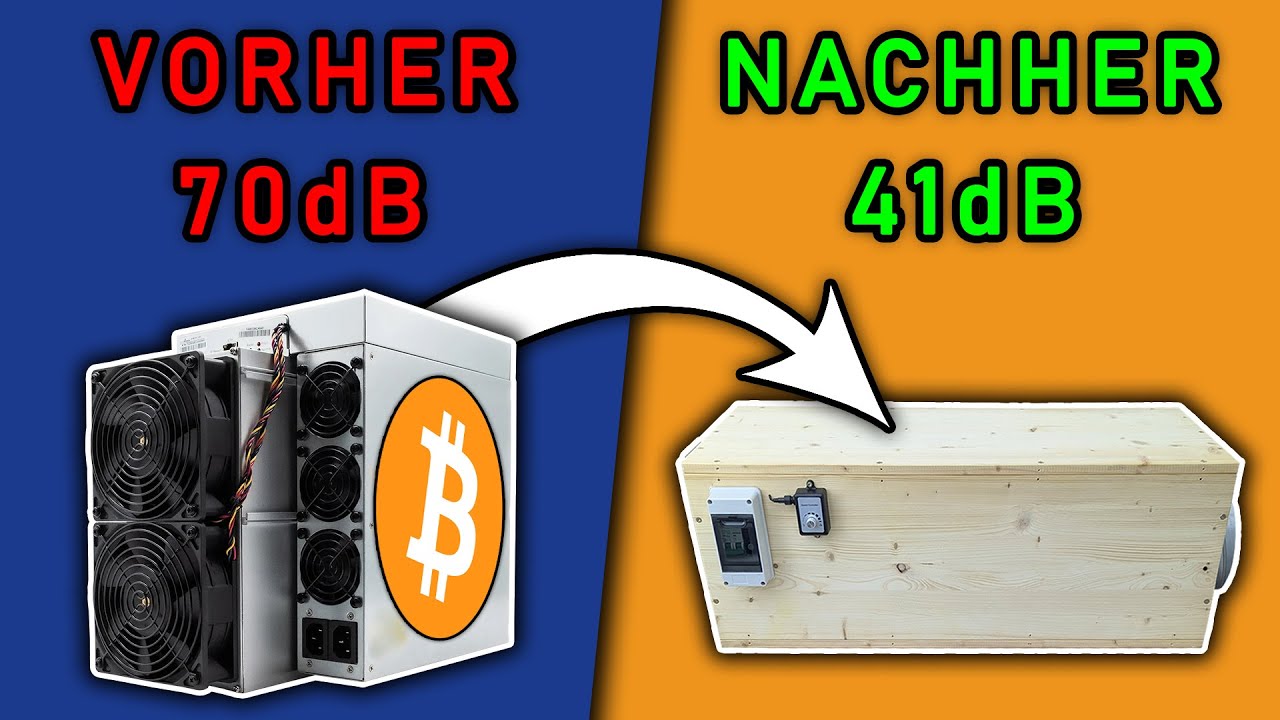 Bitcoin Miner leise bekommen!