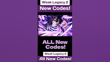 New Weak Legacy 2 Codes - New Codes For Weak Legacy 2 Roblox Serpent V2