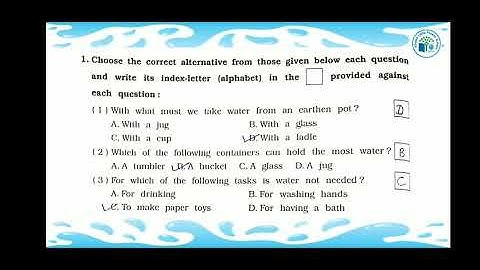 GRADE-4 | S.S | CH-18 | WATER FROM DIFFERENT PLACES | PART-2 | KHALSA LITTLE FLOWER SCHOOL